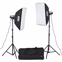 Metz Mecastudio SL-400 SB-II Photography Lighting Kit with Softbox MTZ9234061