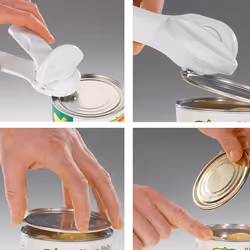 Westmark Klu Mechanical tin opener White