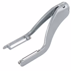 Westmark Peel-Star Alu, Vegetables, Stainless steel, Grey, Aluminium, Germany, 50 mm