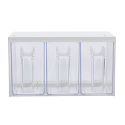 Westmark Roma Rectangular Dispenser 3 L Transparent, White 1 pc(s)