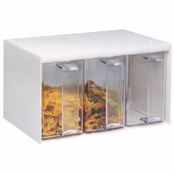 Westmark Roma Rectangular Dispenser 3 L Transparent, White 1 pc(s)