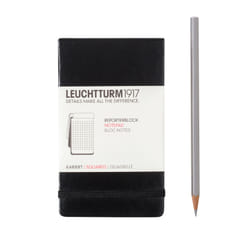 Leuchtturm Notepad Pocket writing notebook A6 94 sheets Black