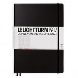 Leuchtturm 310174 writing notebook A4+ Black