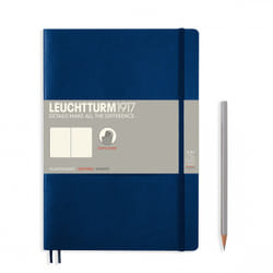 Leuchtturm 349301 writing notebook B5 121 sheets Navy