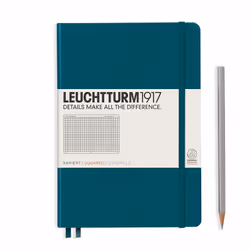 Leuchtturm 359693, Monochromatic, Green, A5, 251 sheets, 80 g/m², Hardcover