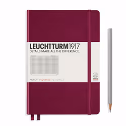 Leuchtturm 359694, Monochromatic, Red, A5, 251 sheets, 80 g/m², Hardcover