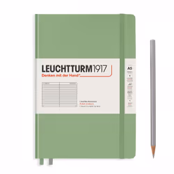 Leuchtturm 361582, Monochromatic, Green, A5, 251 sheets, 80 g/m², Hardcover