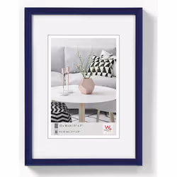 Walther Design KL824H, Single picture frame, Plastic, Blue, Wall, 13 x 18 cm, Rectangular