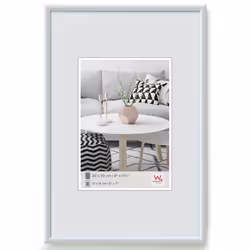 Walther Design KW028H, Single picture frame, White, 13 x 18 cm, Rectangular, Germany, 212 mm