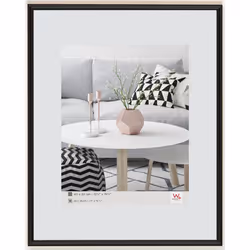 Walther Design Galeria, Single picture frame, Glass, Plastic, Black, Wall, 40 x 60 cm, Rectangular