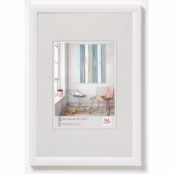 Walther Design KP015W, Single picture frame, Plastic, Silver, Wall, 7 x 10 cm, Rectangular