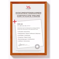 Walther Design BP130P, Single picture frame, Wood, Beech, 13 x 18 cm, Rectangular, 229 mm