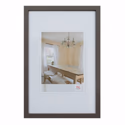 Walther Design BP520D, Single picture frame, Wood, Grey, 10 x 15 cm, Rectangular, Germany