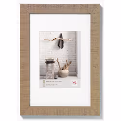walther design HO520C Home wooden picture frame, 6 x 8 inch (15 x 20 cm), beige brown
