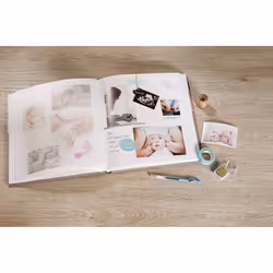 Walther Design Baby Dreamtime photo album Blue, Brown 50 sheets
