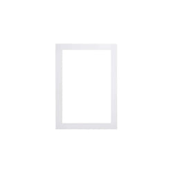 Walther design PA071W Mounts, Frame Size 19.75 x 27.50 inch (50 x 70 cm), Picture Size 15.75 x 23.50 inch (40 x 60 cm), snow white