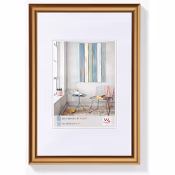 Walther Design KP030J, Single picture frame, Plastic, Bronze, 13 x 18 cm, Rectangular, 228 mm