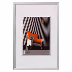 Walther Design Chair 13x18, Aluminium, Silver, 9 x 13 cm, 130 mm, 180 mm