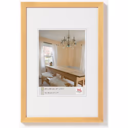 Walther Design BP045G, Single picture frame, Wood, Gold, 20 x 30 cm, Rectangular, Germany