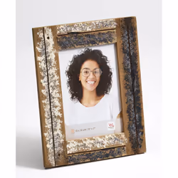 Walther Design YA318C, Single picture frame, Wood, Blue, 13 x 18 cm, Rectangular, Germany