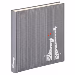Walther Design Baby Giraffe, Grey, White, 50 sheets, 280 mm, 310 mm, 4.5 cm