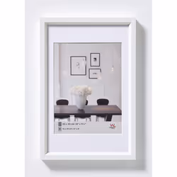 Walther Design ES318W, Single picture frame, White, 9 x 13 cm, Rectangular, Germany, 139 mm