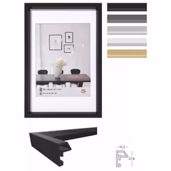 Walther Design ES220S, Single picture frame, Silver, 13 x 13 cm, Rectangular, Germany, 209 mm