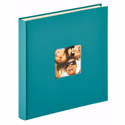Walther Design SK-110-K, Turquoise, 50 sheets, Case binding, White, 335 mm, 330 mm