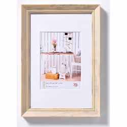 Walther Design EL040H, Single picture frame, Polystyrol, Natural, 20 x 30 cm, Rectangular, Germany