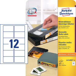 Avery Data Media Labels