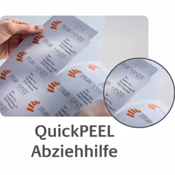 Avery L7567-25 self-adhesive label Rounded rectangle Permanent Transparent 25 pc(s) - Additional view 5