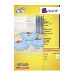 Avery L7676-100 printer label White Self-adhesive printer label