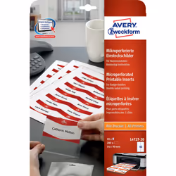 Avery Printable Inserts - Additional view 2