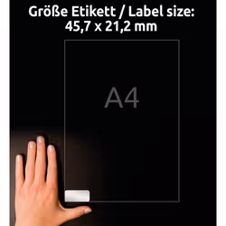 Avery Silver Heavy Duty Labels - Additional view 4