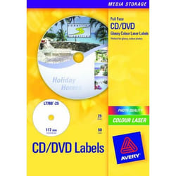 Avery L7760-25 printer label White