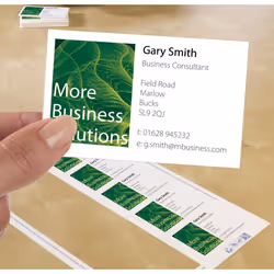 Avery C32011-25 non-adhesive label 250 pc(s) White Rectangle - Additional view 4