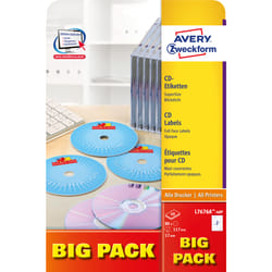 Avery CD/DVD Labels White