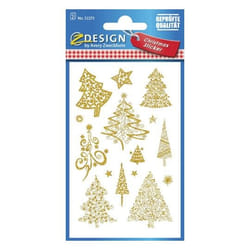 Avery 52273 decorative sticker Paper Gold Permanent 18 pc(s)
