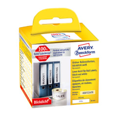 Avery AS0722470 self-adhesive label Rectangle Permanent White 110 pc(s)