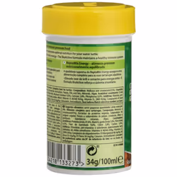 Tetra ReptoMin Energy, Complete Food for All Water Turtles, 100 ml