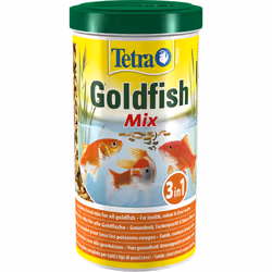Tetra Pond Goldfish Mix, Pond fish, Dry fish food, Mix, Gammarus Highly digestible carbohydrates spirulina flakes, 1 L