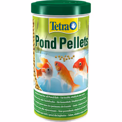 Tetra Pond Fish Food Pellets, Complete Food for All Pond Fish, 1 Litre