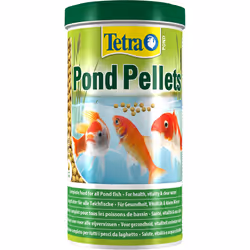Tetra Pond Fish Food Pellets, Complete Food for All Pond Fish, 1 Litre