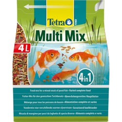 Tetra Pond Multi Mix, Varied Fish Food for A Mixed Stock of Pond Fish, 4 Litre