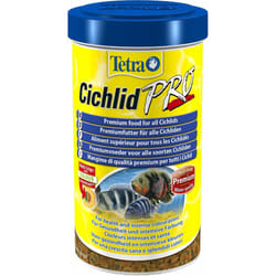 Tetra Pro Cichlid Fish Food, Complete Premium Food for All Cichlids, 500 ml