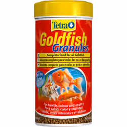 Tetra Goldfish Fish Food Granules, Complete Food for Smaller Goldfish, 250 ml