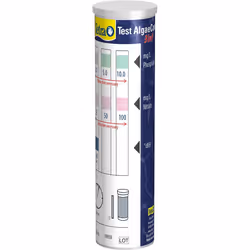 Tetra AlgaeControl 3-in-1 Test - Water Test for Checking the Most Important Algae Parameters in Pond or Aquarium, 1 Can (25 Test Strips)