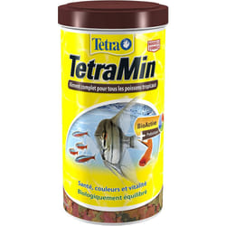 Tetra TetraMin - Complete and Balanced Food for Tropical Fish - Patented BioActive Formula Strengthens Immunity System - 200G/1000ml