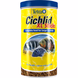 Tetra Cichlid Xl Fish Food Sticks, Complete Food for Large Cichlids, 1 Litre