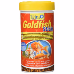 Tetra Goldfish Sticks, Complete Fish Food for Medium to Large Goldfish, 250 ml